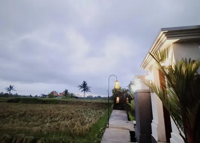 Serene With Private Pool And Rice Field Views *